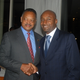 Alain Dolium (right) with the Rev. Jesse Jackson Sr.